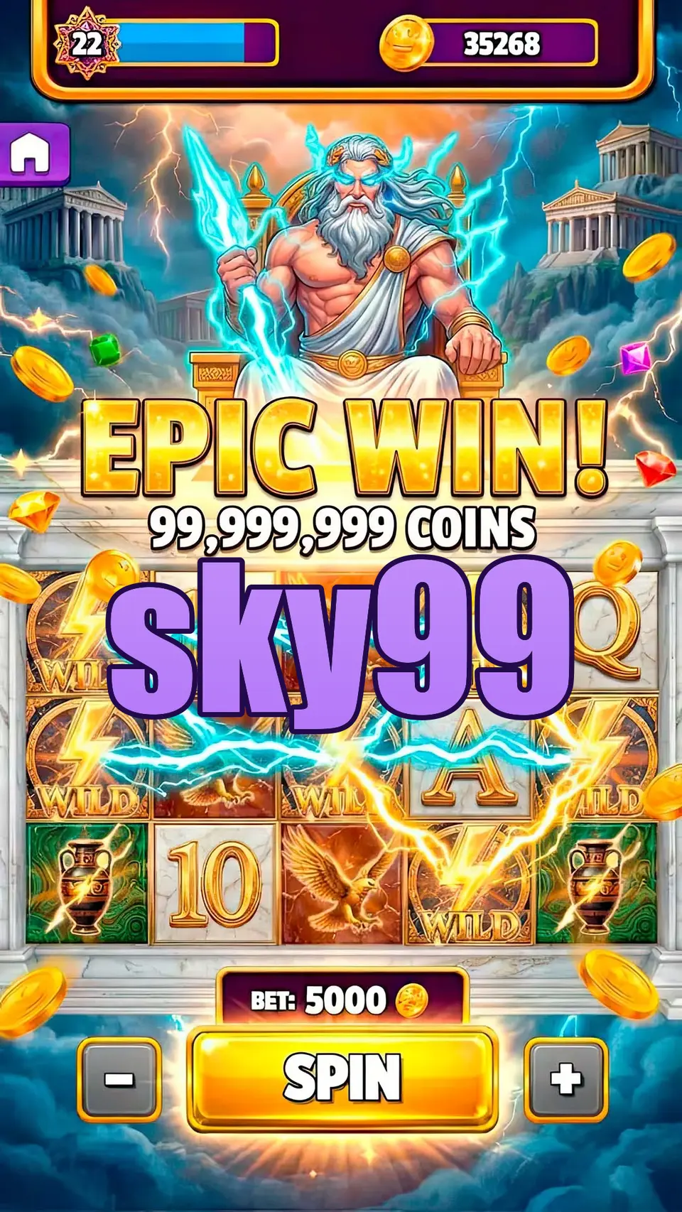 sky99 Tangkapan Layar - APK Resmi